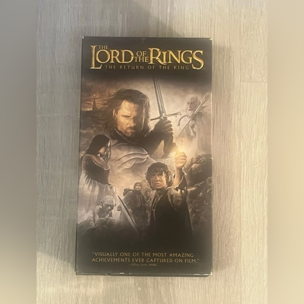 The Lord of the Rings: The Return of the King VHS